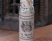 Frankincense and Myrrh Sacred Resin Incense . Healing,  Protection, Love, Abundance, Clearing Negative Energies, Smudging