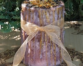Witches Gathering . Herbal Alchemy Magick Candle 2x3 . Friendship, Love, Blessings . Pagan, Wiccan, Witchcraft, Witch, Metaphysical, New Age