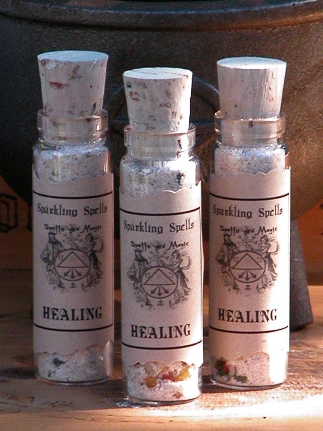 Sparkling Spells Casting Powders . Healing . For Healing the Mind, Body and Spirit