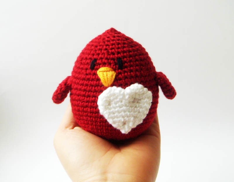 Love  Bird  crochet toy