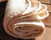 24 Unbleached Organic Cotton Flannel UnPaper Towels, Napkins and Tissues - Two Dozen Full Size Cloths
