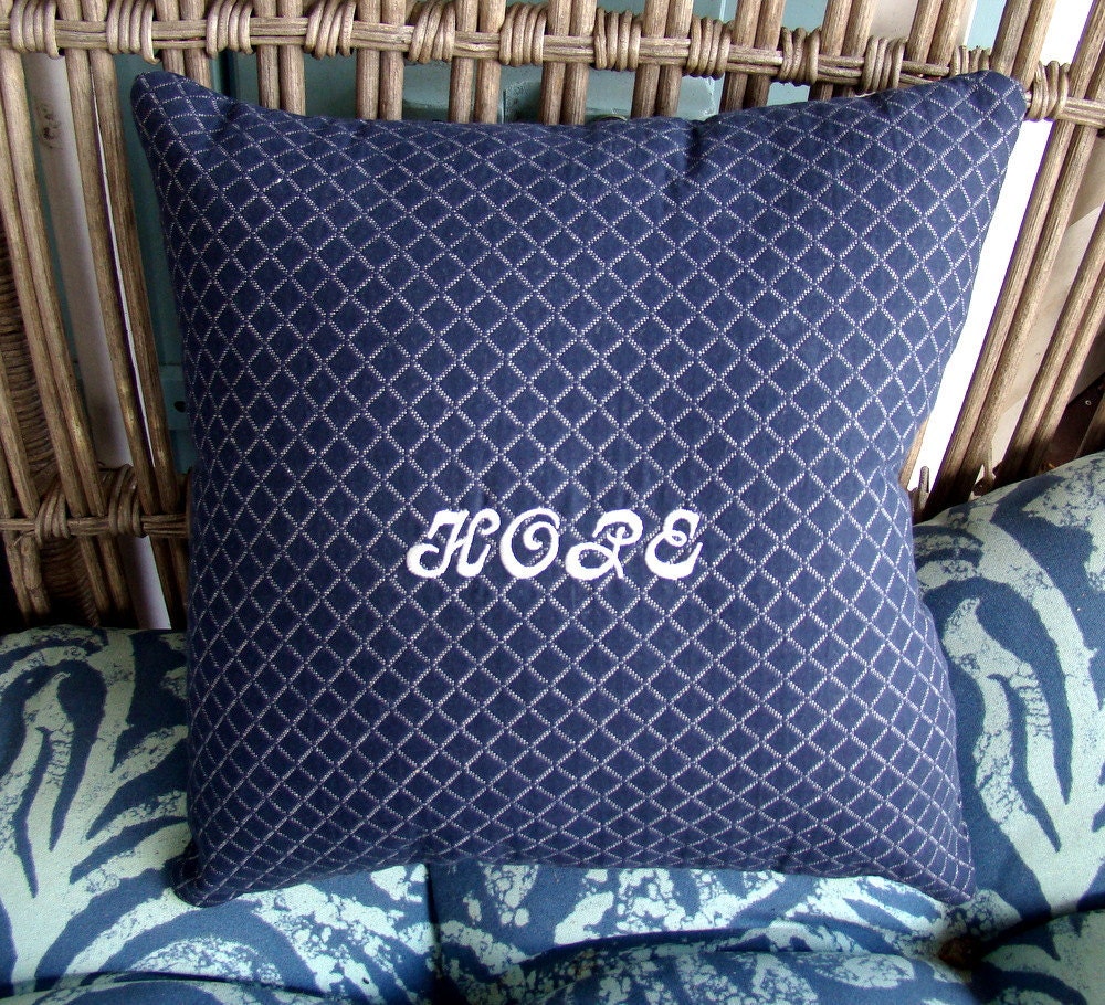 Throw pillow, dare to HOPE