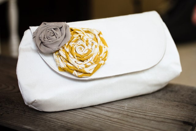 DESIGN YOUR OWN foldover bridesmaid clutch