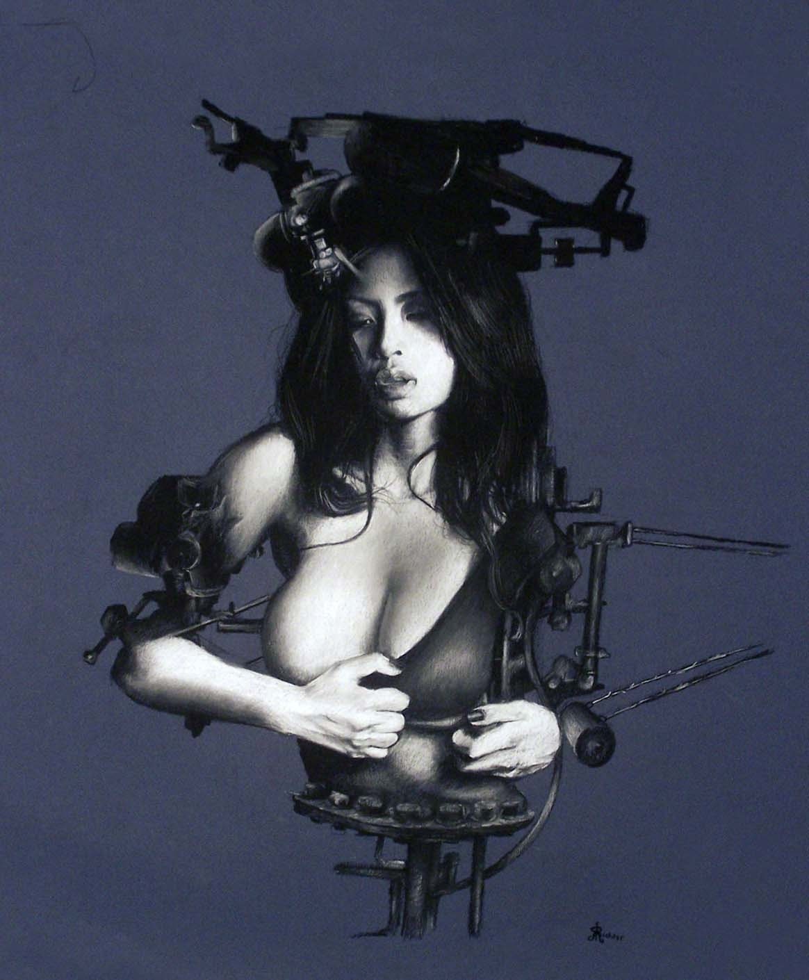 Mechanical Woman  print