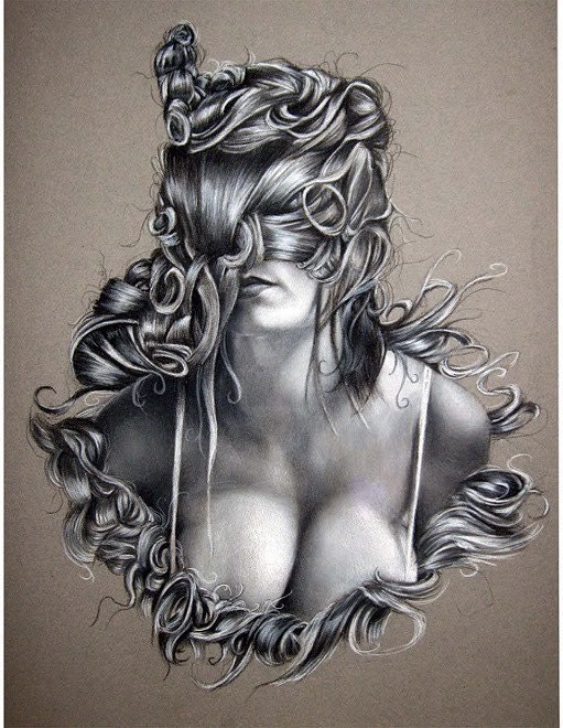 Hide   signed print