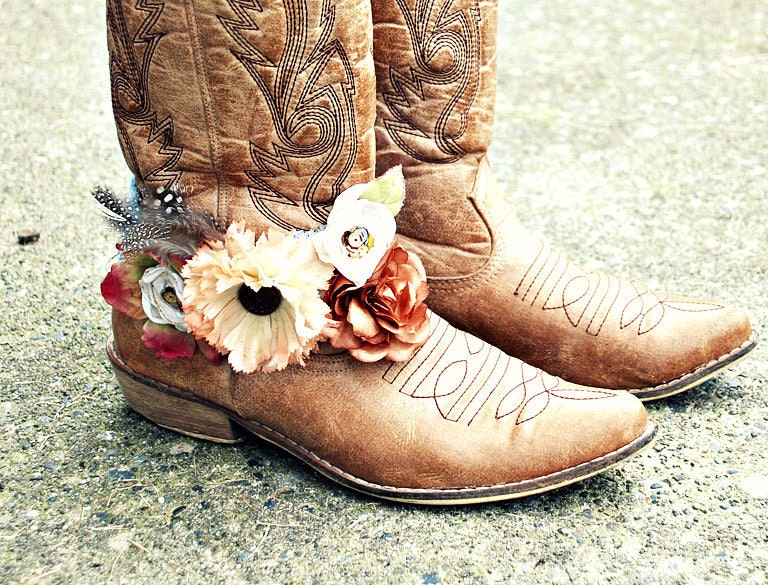 A little bit country. bracelet for your cowboy boots. vintage. hippy. boho only 1 left for sale
