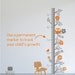Growth Chart Wall Decal Woodland Animals - Vinyl Wall Art