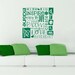 Wall Decal Quote Wish Big - Vinyl Text Wall Words Stickers Art