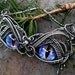 SOLD Gothic Steampunk Sterling Silver Evil Eye Pendant