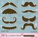 Mustache Theme Party Pack