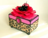 Vixen Leopard Print Trinket Keepsake Box