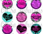 Daddys Girl Bottle Cap Images Digital Printable File 4x6