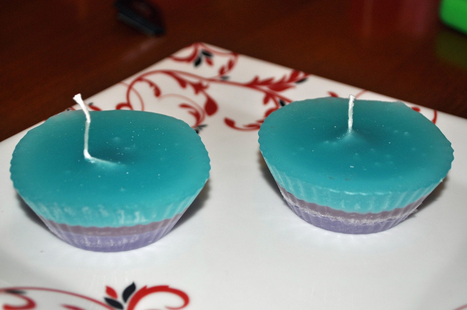 Handmade Circular Cake Style Candles
