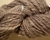 Grey Welsh Ewe Handspun Art Yarn 47g/126yds