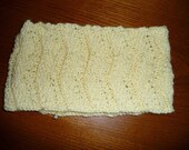 Lovely Yellow Hand Knitted Headband