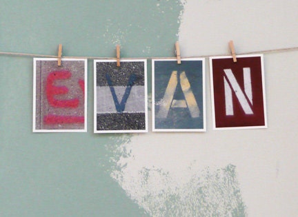 Dorm Decor Custom Name Grafitti Art Prints