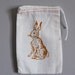 Bunny Cloth Pouches