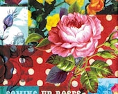 we love roses - A4 fine art print - a Sweet William illustration on archival paper.