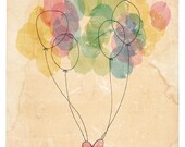 free love - archival quality art print 7x 9