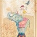 join the circus art print - fine art print - a Sweet William illustration on archival paper.