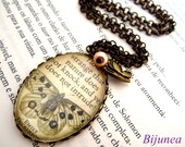 Nature - Emily Dickinson necklace n472