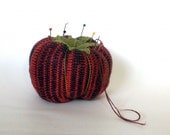 Heirloom Tomato Pin Cushion (Cherokee Purple)