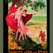 Vintage French Travel Poster Refridgerator Magnet - FREE SHIPPING