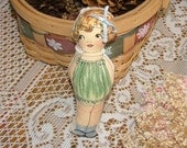 Cloth Paper Doll Beatrice Janet
