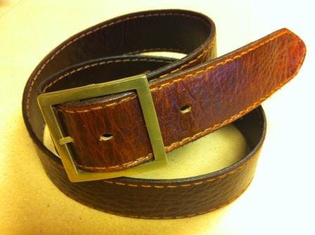 Simple Leather Belt hand made