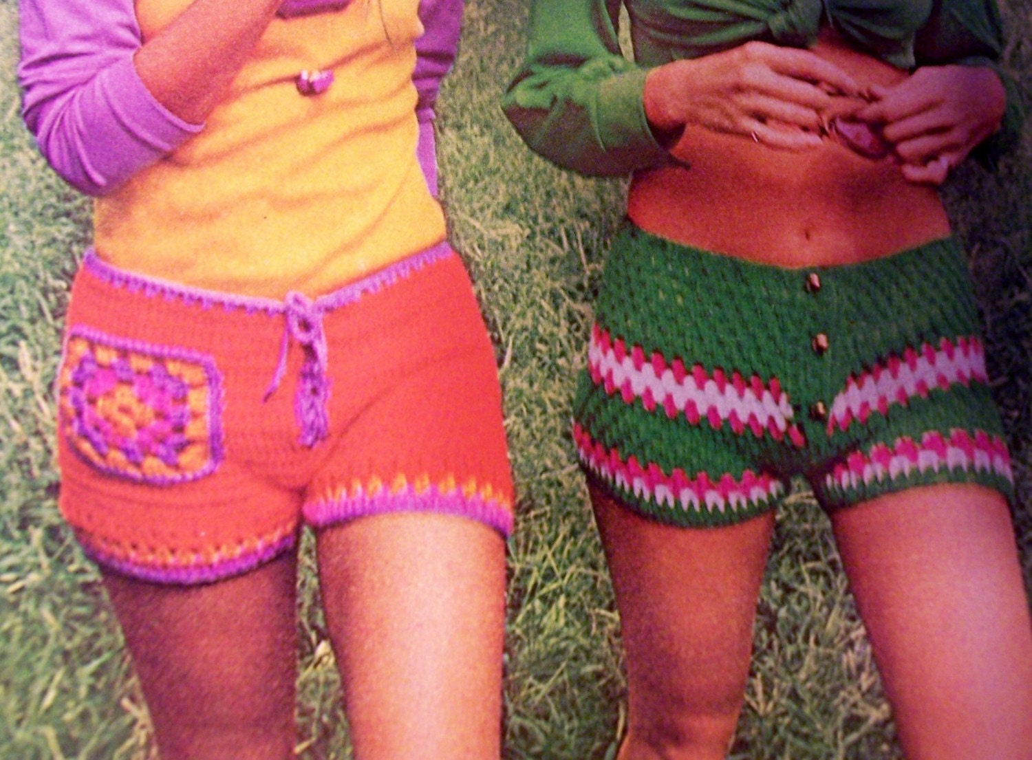 Crochet Pattern HOT PANTS 2 different styles RARE
