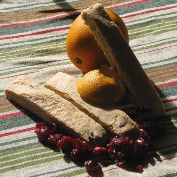 Orange Cranberry Italian Biscotti Cookies 1 Dz Gift for Coffee Lover