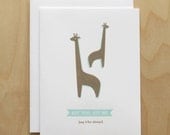Letterpress Valentine Card // Say You, Say Me