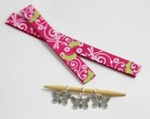 3 Knitting Stitch Markers-2 Pattern Keepers