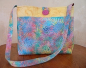 Casual Quilted Purse-Beachy Batik