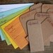 Letterpress Recipe Cards--Cards and Dividers Only