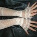 Bachelorette ivory lace cuffs ivory lace gloves French lace cuffs bridal lace cuffs bridal lace gloves victorian cuffs wedding gloves