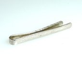 Cold Forged Sterling Silver Tie Bar