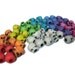 Skull Beads - 50 Rainbow Skull Shaped Pony Beads - CUSTOM ASSORTMENT - You choose colors
