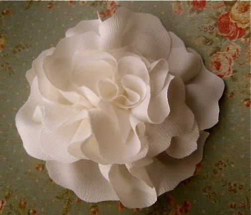 BLUSH wedding flower fascinator TUTORIAL PDF
