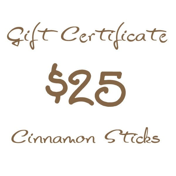 25 dollar gift certificate for cinnamonsticks hand stamped sterling silver jewelry