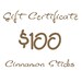 100 dollar gift certificate for cinnamonsticks hand stamped sterling silver jewelry