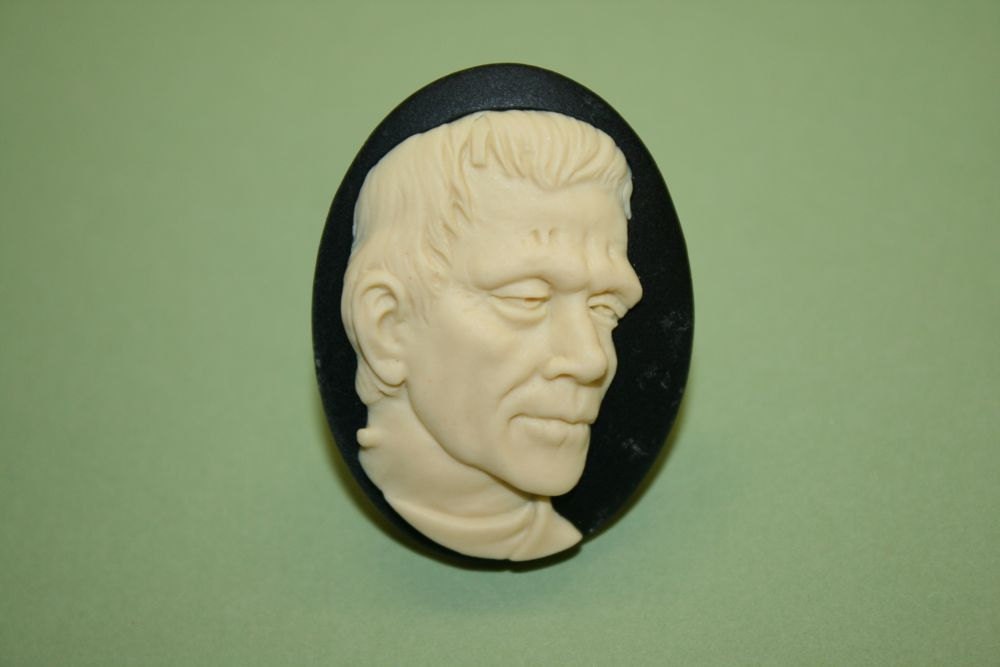 Large Frankenstein Cameo Ring
