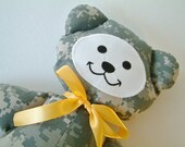 Army BDU Camo Teddy Bear