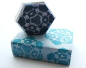 Companion Cube Hand Carved Stamp - Carved and Boxed