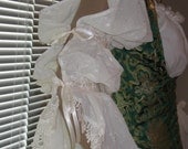 DDNJ Choose Color Renaissance 2 Tier Split Sheer Slv Chemise Plus Custom Made Your ANY Size Anime Cosplay Steampunk Gypsy