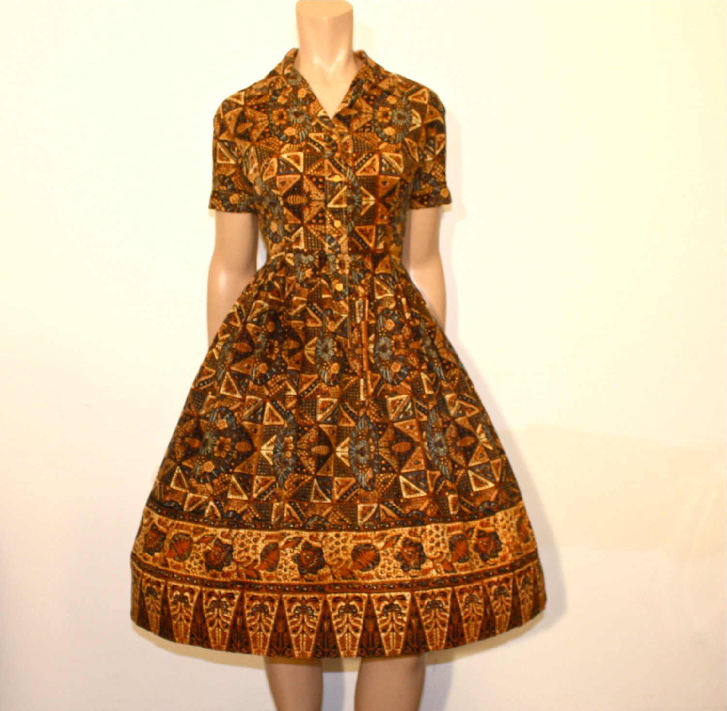 Vintage Tiki Dress
