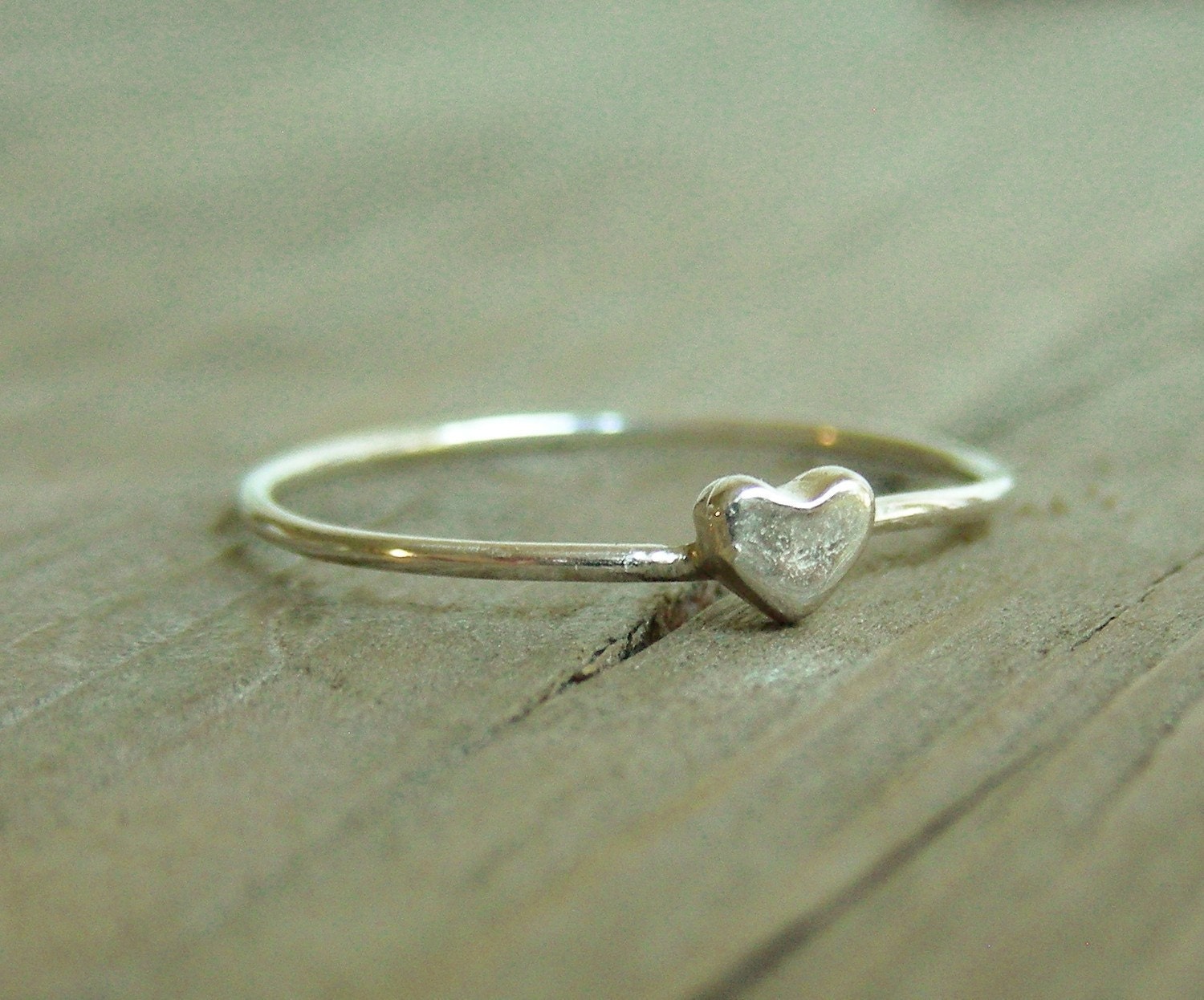 Silver Heart Ring