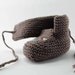 Sweet Baby Taupe Moccasin Booties