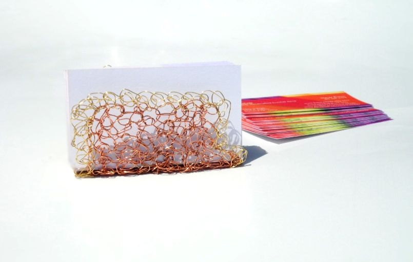 Wire Business Card Holder