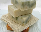 Organic Handmade Soap Fir Needle Scrub, Olive Oil Soap, Vegan